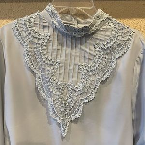 Maurada high neck blouse/ size 16. EUC.